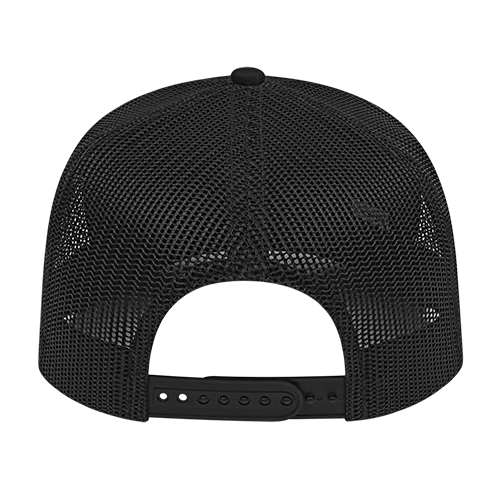 Solid Color Trucker Hat with Mesh Back